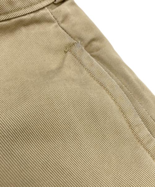 USMC（ユーエスエムシー）USMC (ユーエスエムシー) フラップポケット付コットンチノトラウザーズ ベージュ サイズ:W32×L33の古着・服飾アイテム