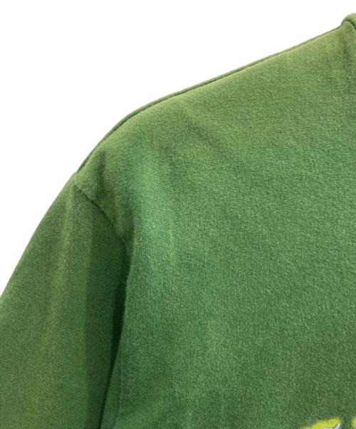 SUPREME（シュプリーム）Supreme (シュプリーム) Old English Glow S/S Top グリーン サイズ:Mの古着・服飾アイテム