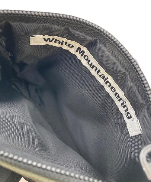WHITE MOUNTAINEERING（ホワイトマウンテ二アニング）WHITE MOUNTAINEERING (ホワイトマウンテ二アニング) WM Logo Shoulder Bag オリーブの古着・服飾アイテム