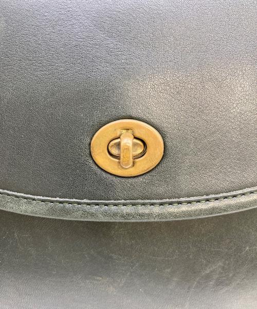 COACH（コーチ）COACH (コーチ) ターンロックショルダーバッグ グリーンの古着・服飾アイテム
