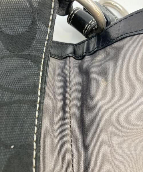 COACH（コーチ）COACH (コーチ) ワンハンドバッグ グレーの古着・服飾アイテム