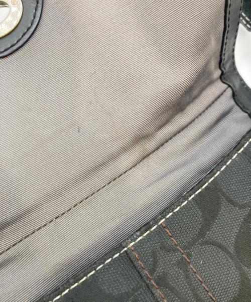 COACH（コーチ）COACH (コーチ) ワンハンドバッグ グレーの古着・服飾アイテム