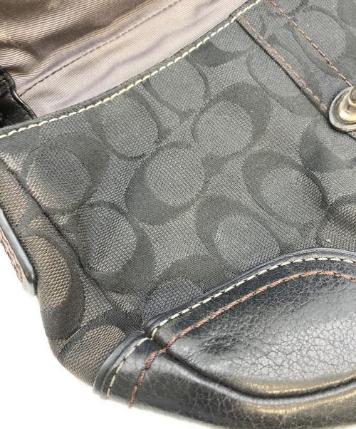 COACH（コーチ）COACH (コーチ) ワンハンドバッグ グレーの古着・服飾アイテム