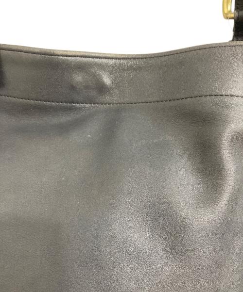 COACH（コーチ）COACH (コーチ) レザートートバッグ ブラックの古着・服飾アイテム