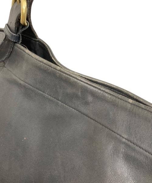 COACH（コーチ）COACH (コーチ) レザートートバッグ ブラックの古着・服飾アイテム