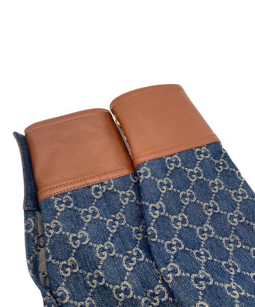 GUCCI（グッチ）GUCCI (グッチ) ウォッシュドオーガニックデニムジャケット インディゴ サイズ:38の古着・服飾アイテム