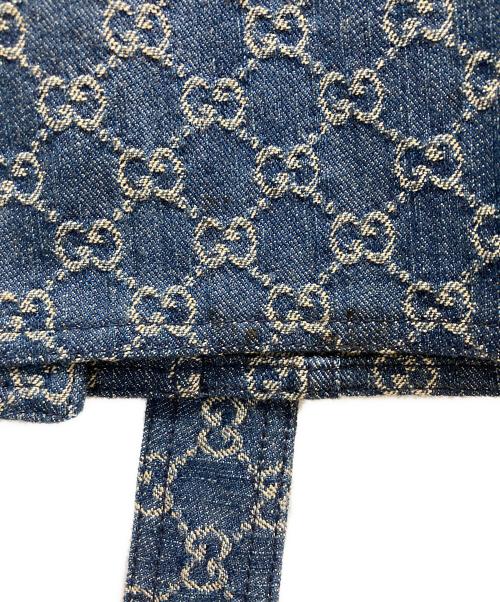 GUCCI（グッチ）GUCCI (グッチ) ウォッシュドオーガニックデニムジャケット インディゴ サイズ:38の古着・服飾アイテム