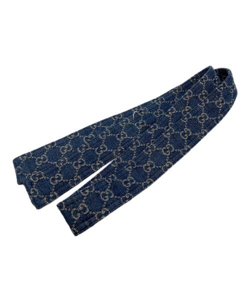 GUCCI（グッチ）GUCCI (グッチ) ウォッシュドオーガニックデニムジャケット インディゴ サイズ:38の古着・服飾アイテム