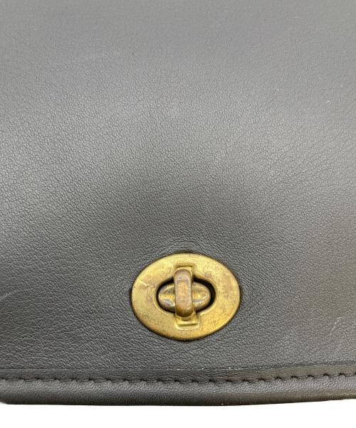 COACH（コーチ）COACH (コーチ) ターンロックショルダーバッグ ブラックの古着・服飾アイテム