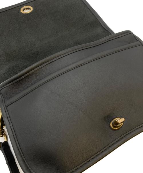 COACH（コーチ）COACH (コーチ) ターンロックショルダーバッグ ブラックの古着・服飾アイテム