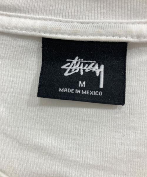 stussy（ステューシー）stussy (ステューシー) World Tour TEE ホワイト サイズ:Mの古着・服飾アイテム