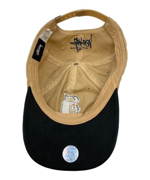 stussy（ステューシー）stussy (ステューシー) VINTAGE S LOW PRO CAP` ベージュの古着・服飾アイテム