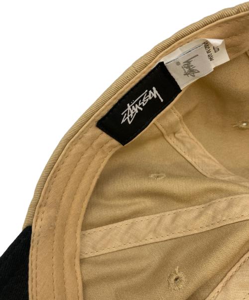 stussy（ステューシー）stussy (ステューシー) VINTAGE S LOW PRO CAP` ベージュの古着・服飾アイテム