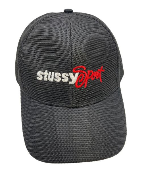 stussy（ステューシー）stussy (ステューシー) Mid-Depth Sport Snapback ブラックの古着・服飾アイテム