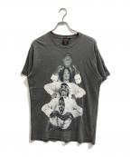 RED HOT CHILI PEPPERSレッドホットチリペッパーズ）の古着「ツアーTシャツ」｜チャコールグレー