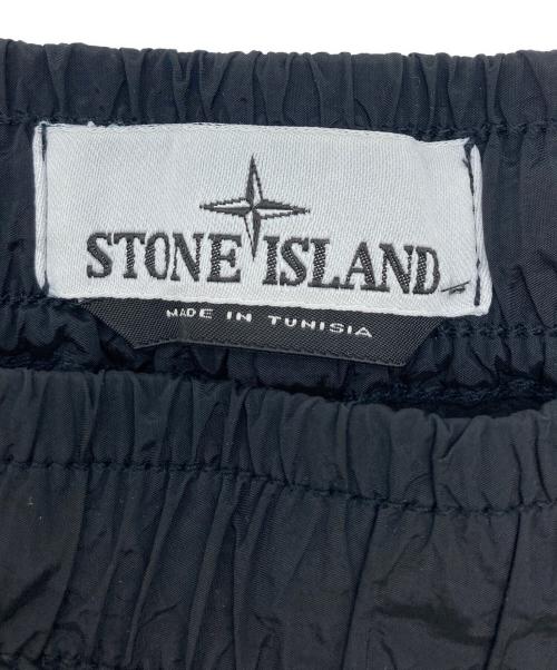 STONE ISLAND（ストーンアイランド）STONE ISLAND (ストーンアイランド) NYLON METAL PANTS ブラック サイズ:W33の古着・服飾アイテム