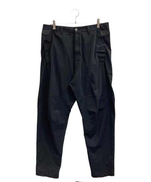 STONE ISLAND（ストーンアイランド）STONE ISLAND (ストーンアイランド) TWO WAYS STRETCH COTTON NYLON PANT ブラック サイズ:W33の古着・服飾アイテム
