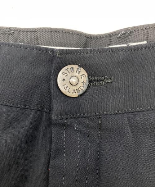 STONE ISLAND（ストーンアイランド）STONE ISLAND (ストーンアイランド) TWO WAYS STRETCH COTTON NYLON PANT ブラック サイズ:W33の古着・服飾アイテム