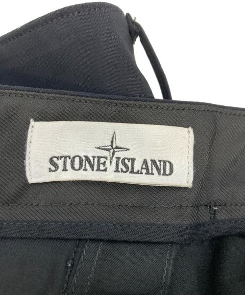 STONE ISLAND（ストーンアイランド）STONE ISLAND (ストーンアイランド) TWO WAYS STRETCH COTTON NYLON PANT ブラック サイズ:W33の古着・服飾アイテム