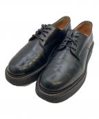 foot the coacherフットザコーチャー）の古着「ラバーソールシューズ」｜ブラック