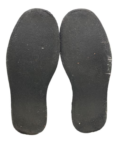 foot the coacher（フットザコーチャー）foot the coacher (フットザコーチャー) ラバーソールシューズ ブラック サイズ:8 1/2の古着・服飾アイテム