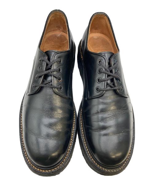 foot the coacher（フットザコーチャー）foot the coacher (フットザコーチャー) ラバーソールシューズ ブラック サイズ:8 1/2の古着・服飾アイテム