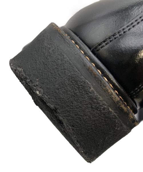 foot the coacher（フットザコーチャー）foot the coacher (フットザコーチャー) ラバーソールシューズ ブラック サイズ:8 1/2の古着・服飾アイテム