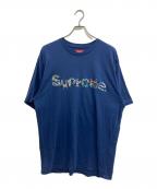 SUPREMEシュプリーム）の古着「ANIMAL KINGDOM S/S Top」｜ブルー