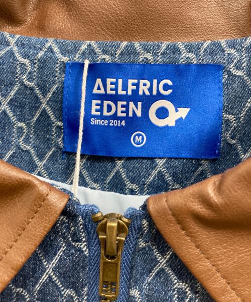 AELFRIC EDEN（エルフリック エデン）Aelfric Eden (エルフリック エデン) ジャガードデニムジャケット インディゴ サイズ:Mの古着・服飾アイテム