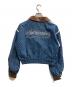 Aelfric Eden (エルフリック エデン) ジャガードデニムジャケット インディゴ サイズ:M：8000円