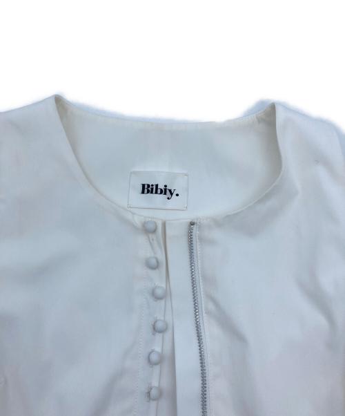Bibiy.（ビビィ）Bibiy. (ビビィ) CHIARA DRESS ホワイト サイズ:Fの古着・服飾アイテム