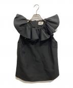 Bibiy.ビビィ）の古着「DOROTHY RIBBON TOP」｜ブラック