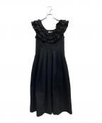 Bibiy.ビビィ）の古着「FLORENTINA DRESS」｜ブラック