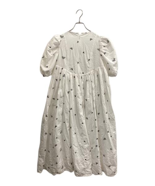 Bibiy.（ビビィ）Bibiy. (ビビィ) EMILY HEART DRESS ホワイト サイズ:FREEの古着・服飾アイテム