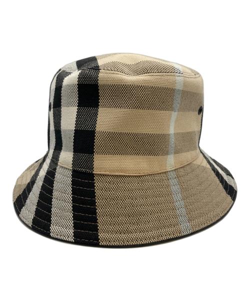 BURBERRY LONDON（バーバリーロンドン）BURBERRY LONDON (バーバリーロンドン) チェックバケットハット ベージュの古着・服飾アイテム