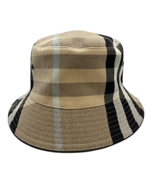BURBERRY LONDON（バーバリーロンドン）BURBERRY LONDON (バーバリーロンドン) チェックバケットハット ベージュの古着・服飾アイテム