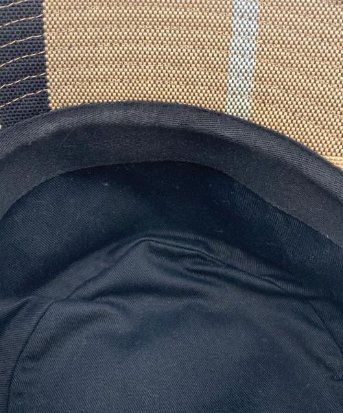 BURBERRY LONDON（バーバリーロンドン）BURBERRY LONDON (バーバリーロンドン) チェックバケットハット ベージュの古着・服飾アイテム