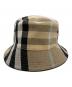BURBERRY LONDON（バーバリーロンドン）の古着「チェックバケットハット」｜ベージュ