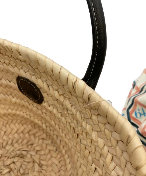 PARIS/64（パリ64）PARIS/64 (パリ64) OH LÀ LÀ BLACK MINI BASKET BAG ナチュラルの古着・服飾アイテム