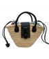 PARIS/64（パリ64）の古着「OH LÀ LÀ BLACK MINI BASKET BAG」｜ナチュラル