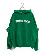 SUPREMEシュプリーム）の古着「Collegiate Hooded Sweat」｜グリーン