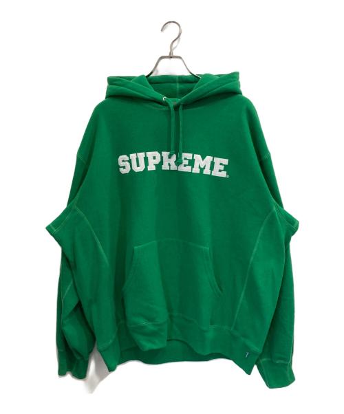 SUPREME（シュプリーム）SUPREME (シュプリーム) Collegiate Hooded Sweat グリーン サイズ:XLargeの古着・服飾アイテム