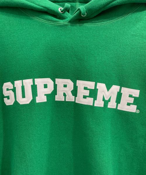 SUPREME（シュプリーム）SUPREME (シュプリーム) Collegiate Hooded Sweat グリーン サイズ:XLargeの古着・服飾アイテム