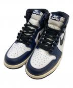 NIKEナイキ）の古着「AIR JORDAN 1 RETRO HIGH OG MIDNIGHT NAVY」｜ネイビー