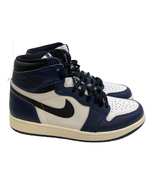 NIKE（ナイキ）NIKE (ナイキ) AIR JORDAN 1 RETRO HIGH OG MIDNIGHT NAVY ネイビー サイズ:28cm/BR42/UK9/EUR44の古着・服飾アイテム