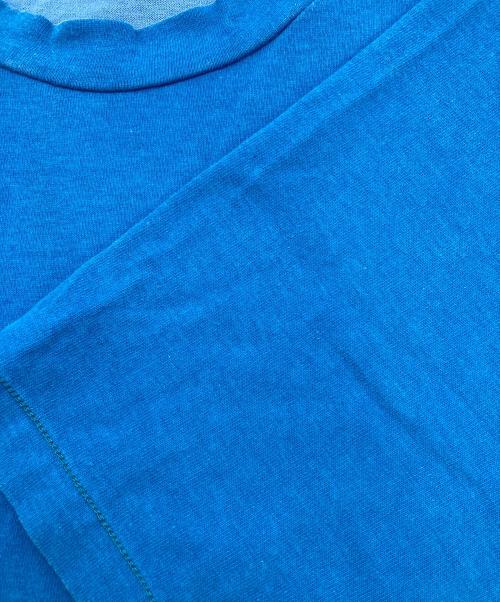 STONE ISLAND（ストーンアイランド）STONE ISLAND (ストーンアイランド) 襟ロゴTシャツ ブルー サイズ:Mの古着・服飾アイテム