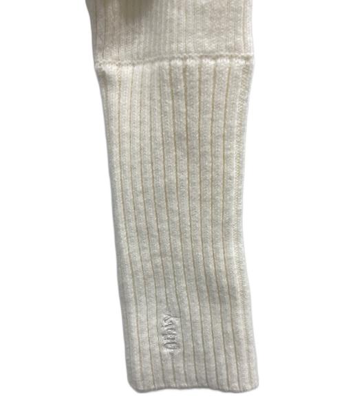 Bibiy.（ビビィ）Bibiy. (ビビィ) FLORENTINA FRILL KNIT アイボリー サイズ:Fの古着・服飾アイテム