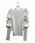 Bibiy. (ビビィ) FLORENTINA FRILL KNIT アイボリー サイズ:F：8000円