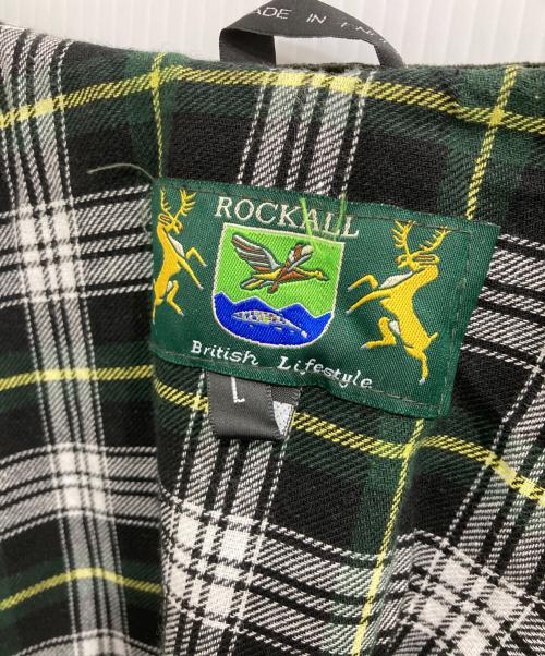 ROCKALL（ROCKALL）ROCKALL (ROCKALL) オイルドジャケット グリーン サイズ:Lの古着・服飾アイテム