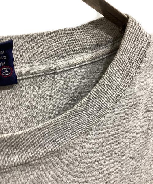 stussy（ステューシー）stussy (ステューシー) プリントTシャツ グレー サイズ:Lの古着・服飾アイテム